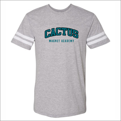 Cactus Magnet Academy Vintage Football T-shirt - Design A
