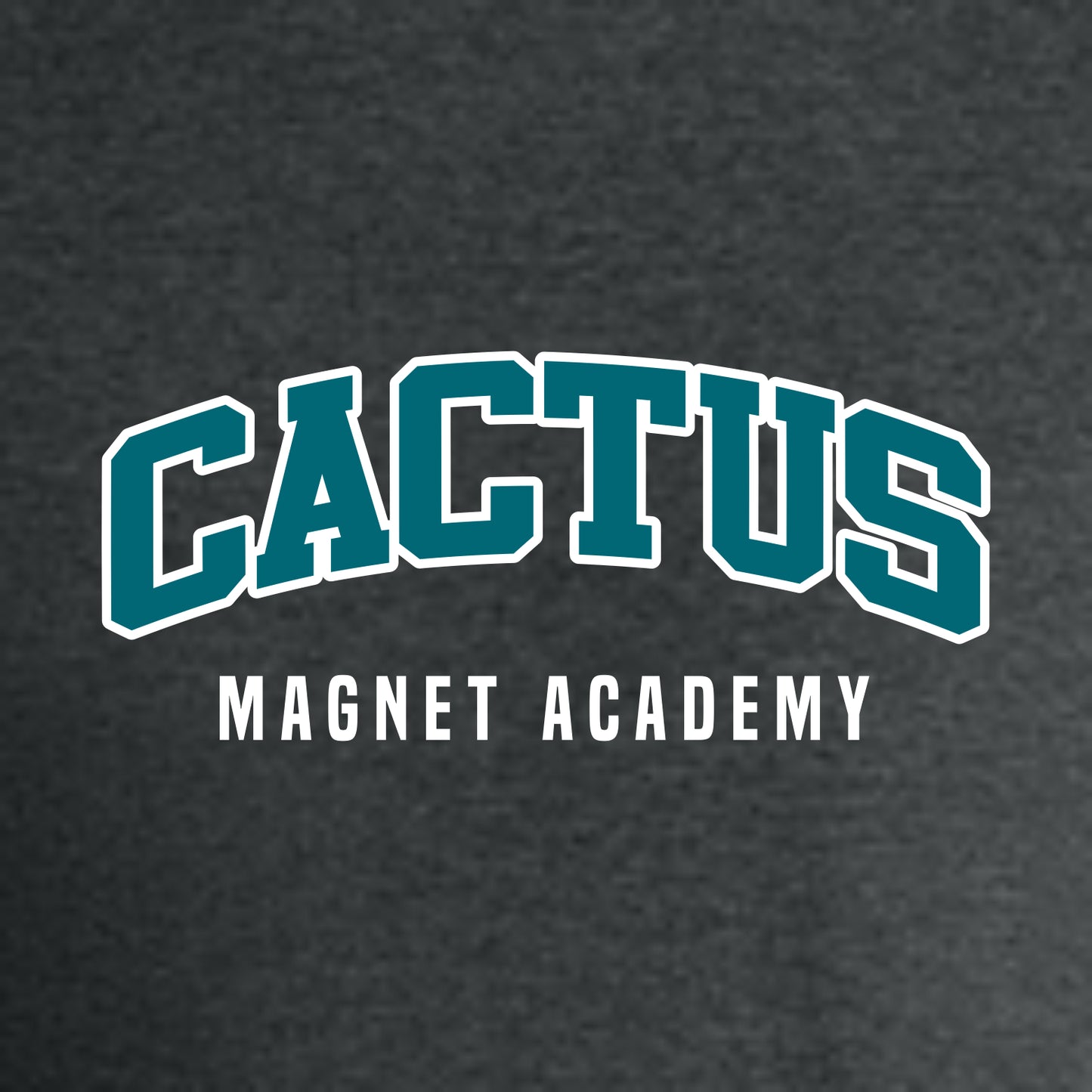 Cactus Magnet Academy Short Sleeve T-shirt - Design A