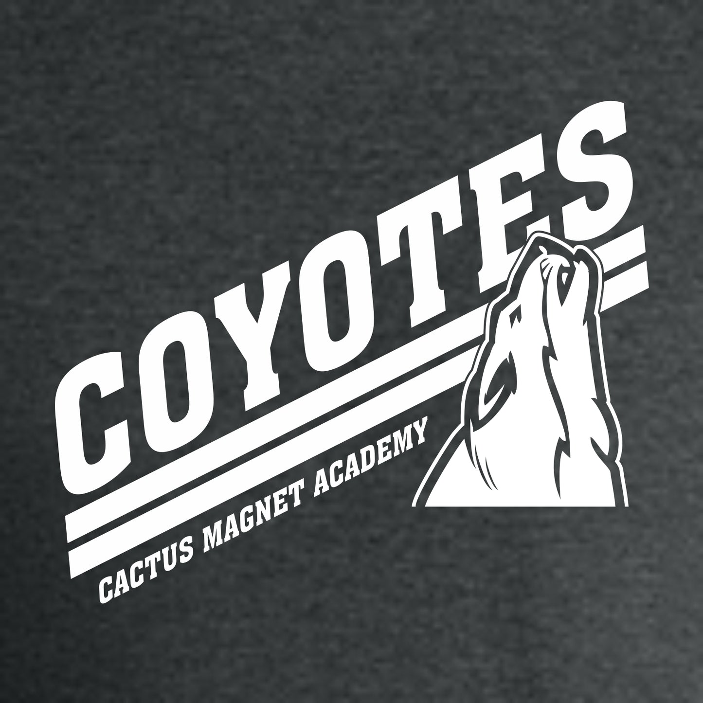 Cactus Magnet Academy Short Sleeve T-shirt - Design B