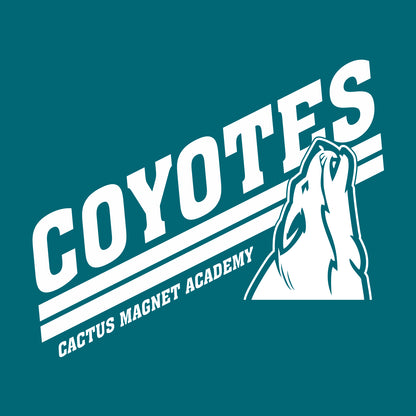 Cactus Magnet Academy Short Sleeve T-shirt - Design B