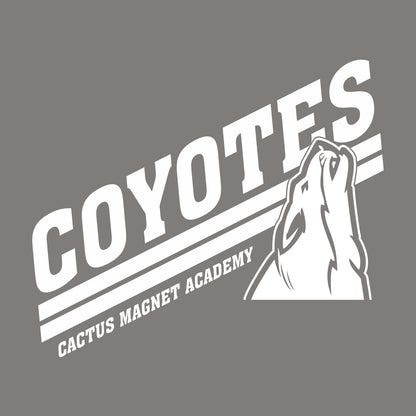 Cactus Magnet Academy Ladies Halftime Stripe Long Sleeve V-Neck Tee - Design B