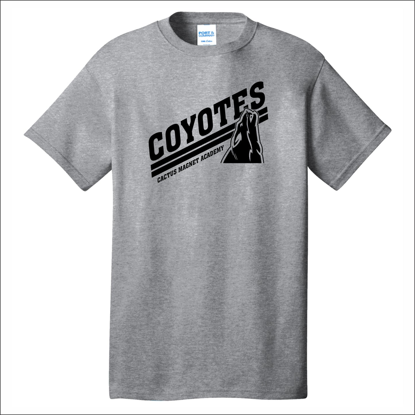 Cactus Magnet Academy Short Sleeve T-shirt - Design B