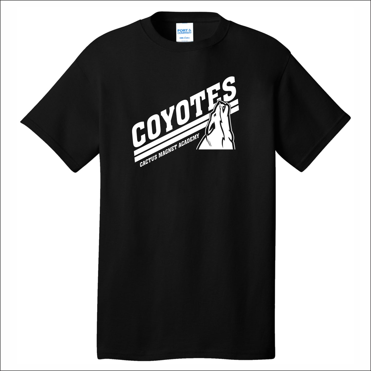 Cactus Magnet Academy Short Sleeve T-shirt - Design B