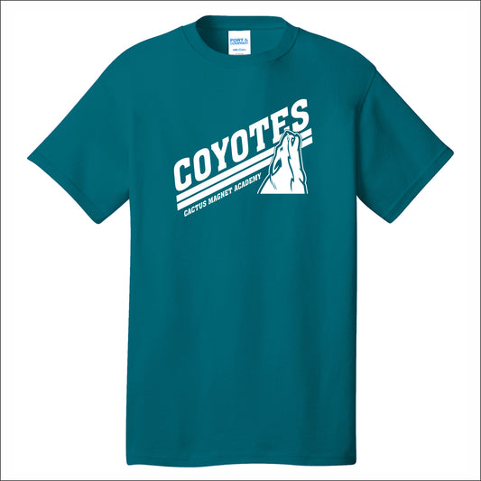 Cactus Magnet Academy Short Sleeve T-shirt - Design B