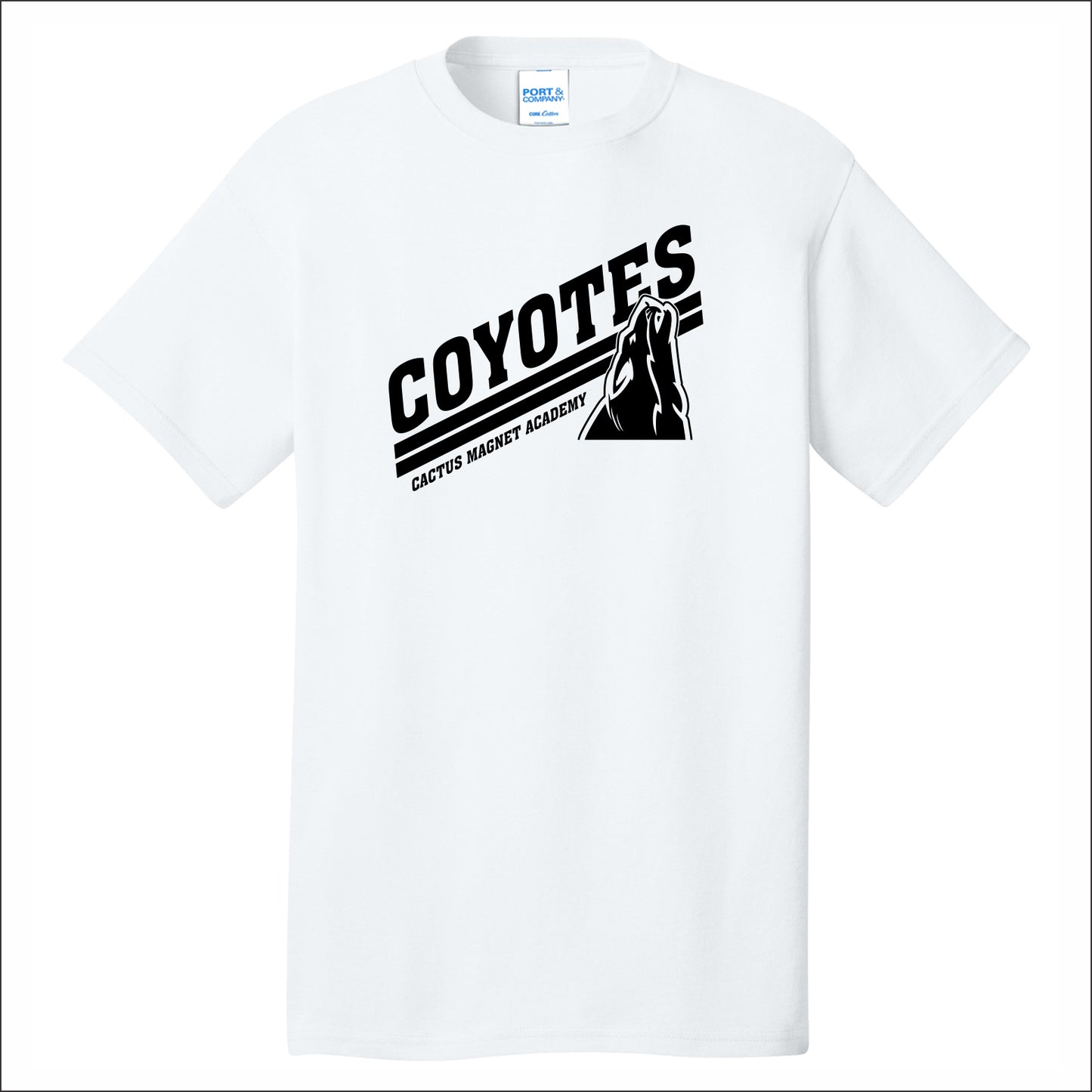 Cactus Magnet Academy Short Sleeve T-shirt - Design B