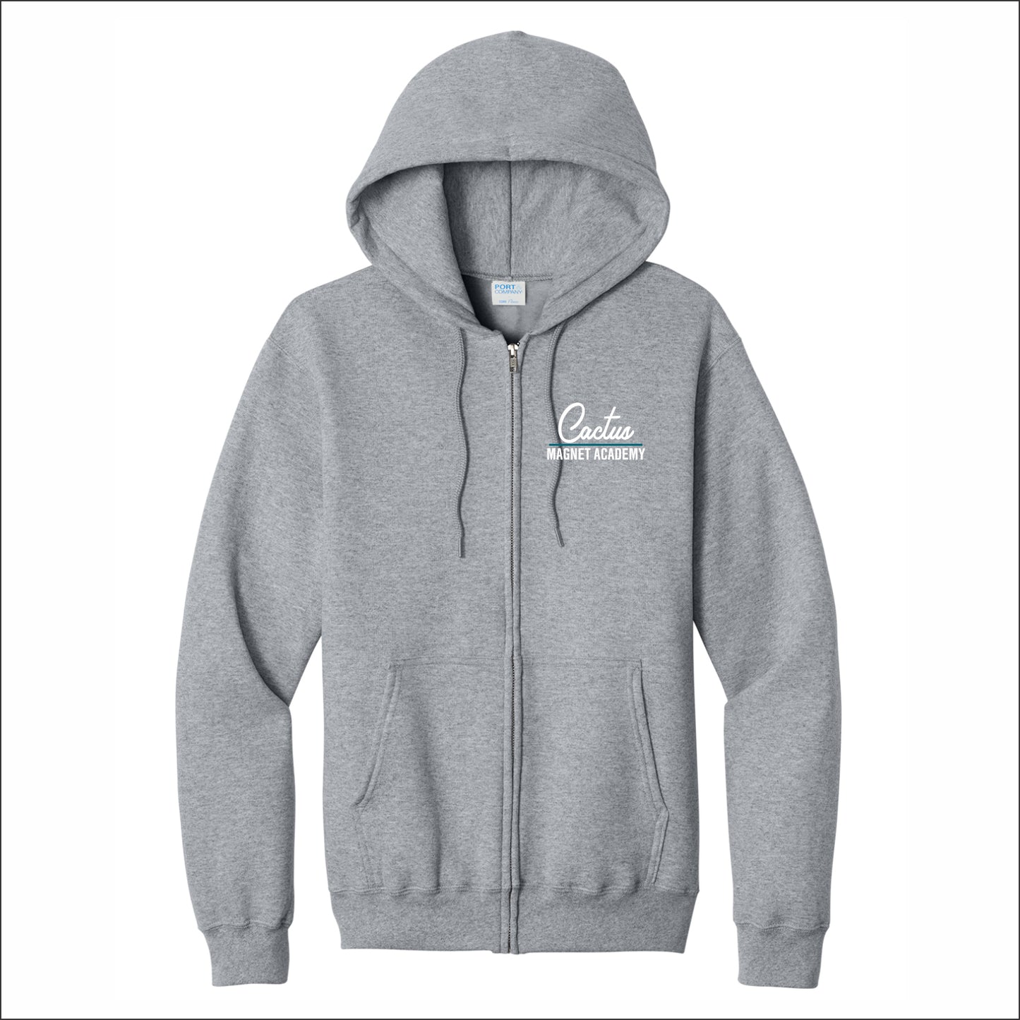 Cactus Magnet Academy Full-Zip Hooded Sweatshirt