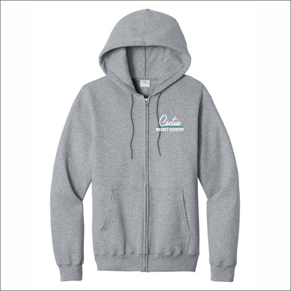 Cactus Magnet Academy Full-Zip Hooded Sweatshirt