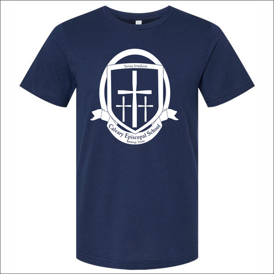 Calvary Episcopal Soft Jersey Short Sleeve T-shirt - Design A