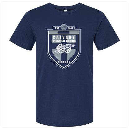 Calvary Episcopal Soft Jersey Short Sleeve T-shirt - Design B