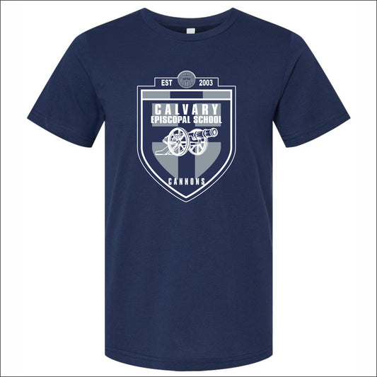 Calvary Episcopal Soft Jersey Short Sleeve T-shirt - Design B