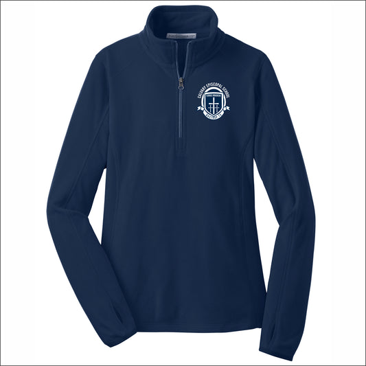 Calvary Episcopal Ladies Microfleece 1/2-Zip Pullover