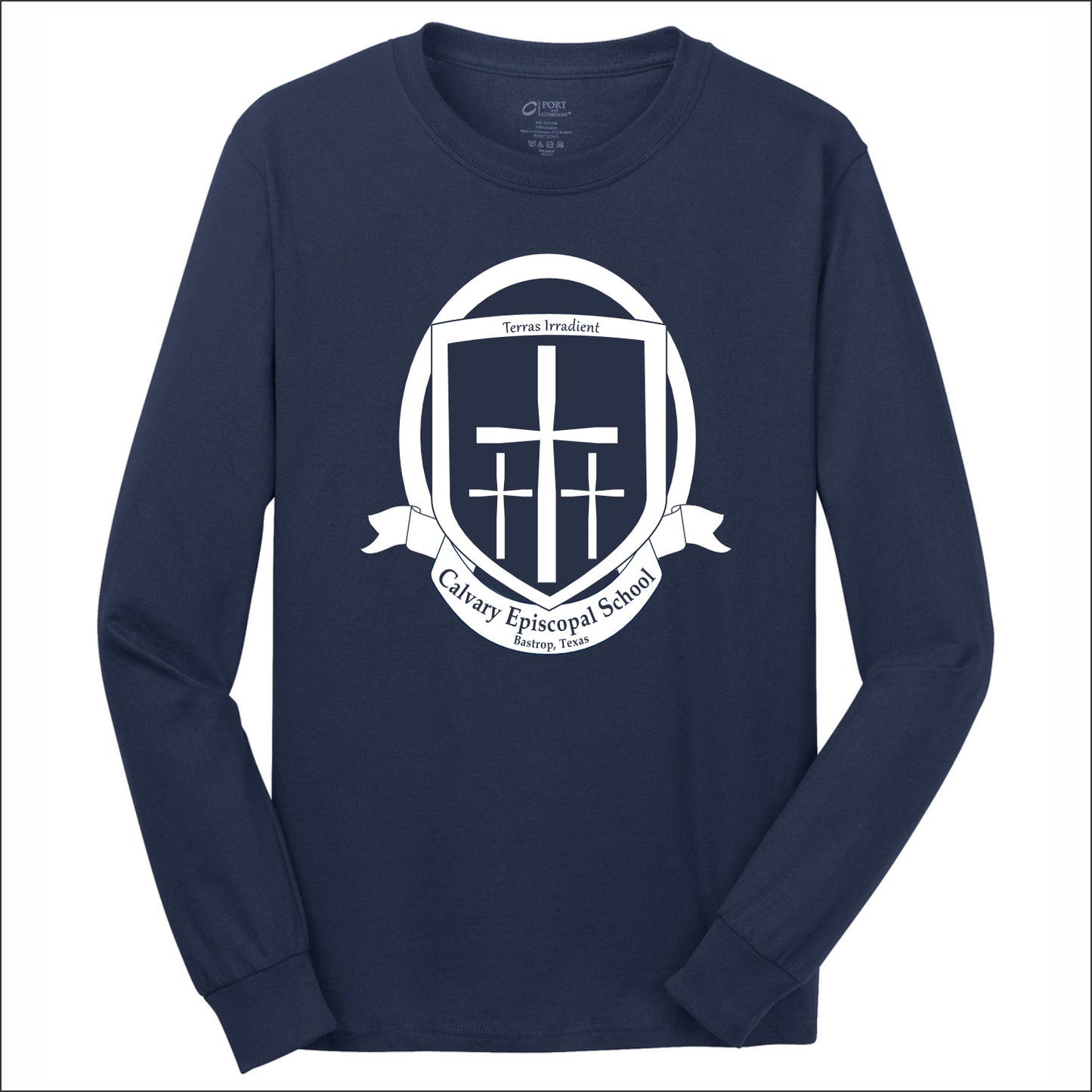 Calvary Episcopal Long Sleeve T-shirt - Design A