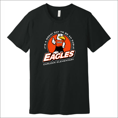 Carlock Elementary Soft Jersey Short Sleeve T-shirt - Design A