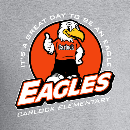 Carlock Elementary Hooded Sweatshirt - Design A