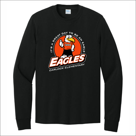 Carlock Elementary Long Sleeve T-shirt - Design A