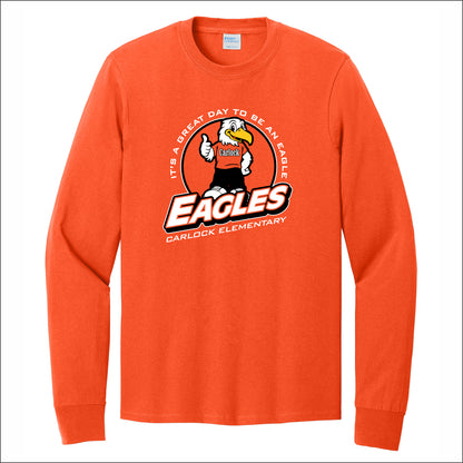 Carlock Elementary Long Sleeve T-shirt - Design A
