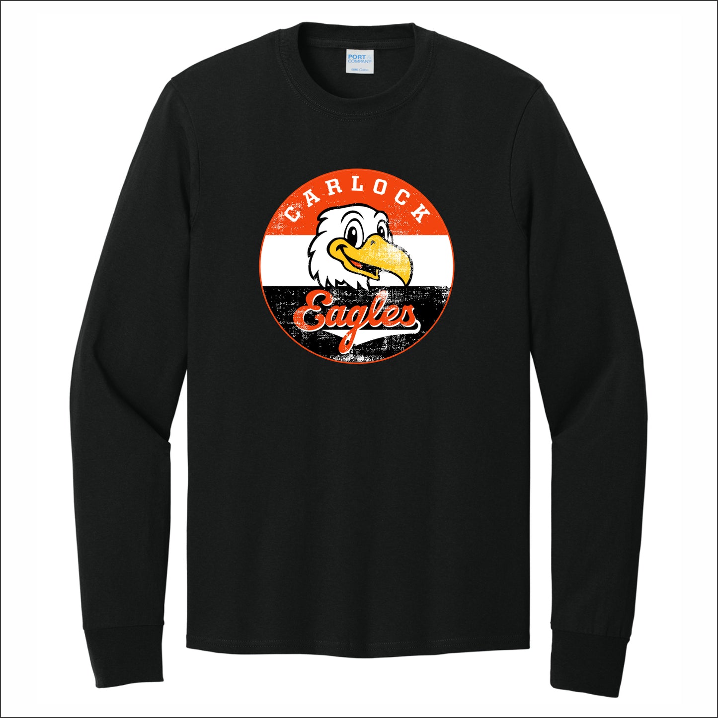 Carlock Elementary Long Sleeve T-shirt - Design B