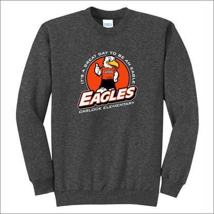 Carlock Elementary Crewneck Sweatshirt - Design A