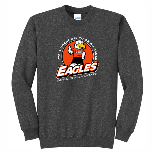 Carlock Elementary Crewneck Sweatshirt - Design A