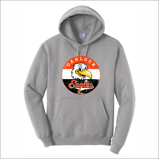 Carlock Elementary Hooded Sweatshirt - Design B