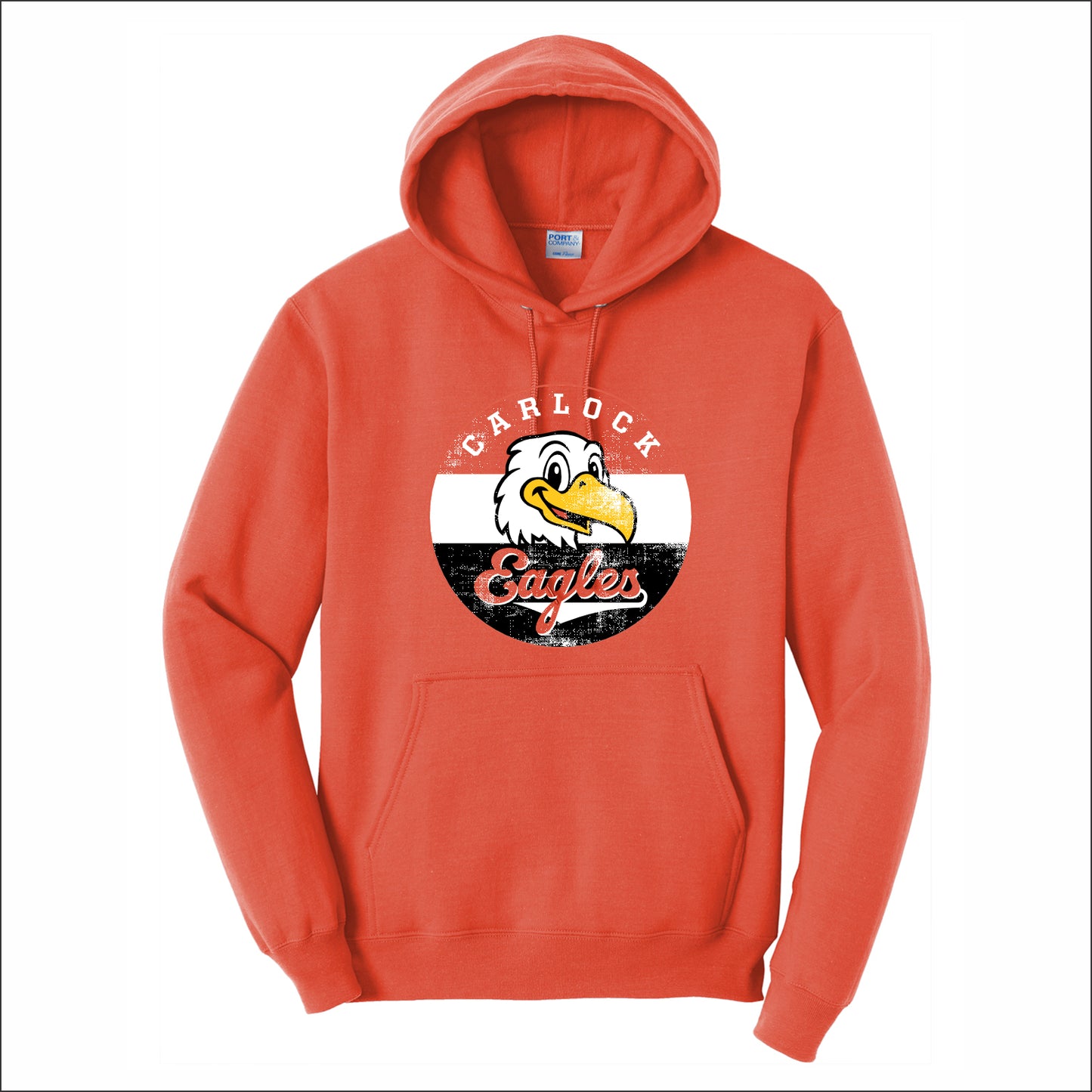 Carlock Elementary Hooded Sweatshirt - Design B