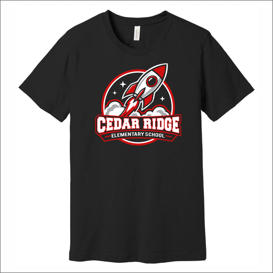 Cedar Ridge Elementary Soft Jersey Short Sleeve T-shirt