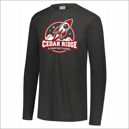 Cedar Ridge Elementary Tri-Blend Long Sleeve T-shirt