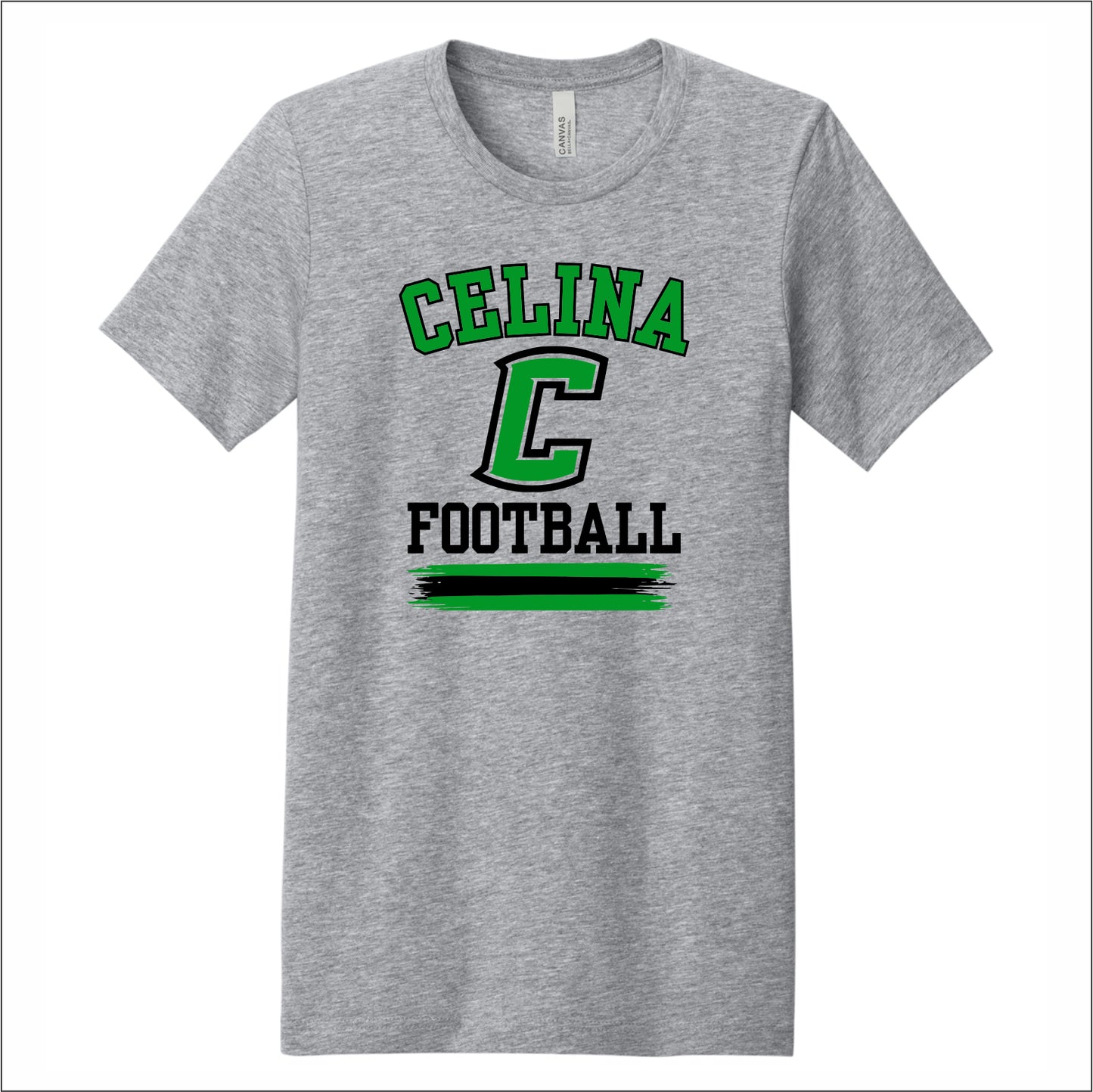 CYF Heathered Soft Jersey Short Sleeve T-shirt - Des. A