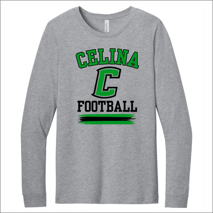 CYF Heathered Soft Jersey Long Sleeve T-shirt - Des. A