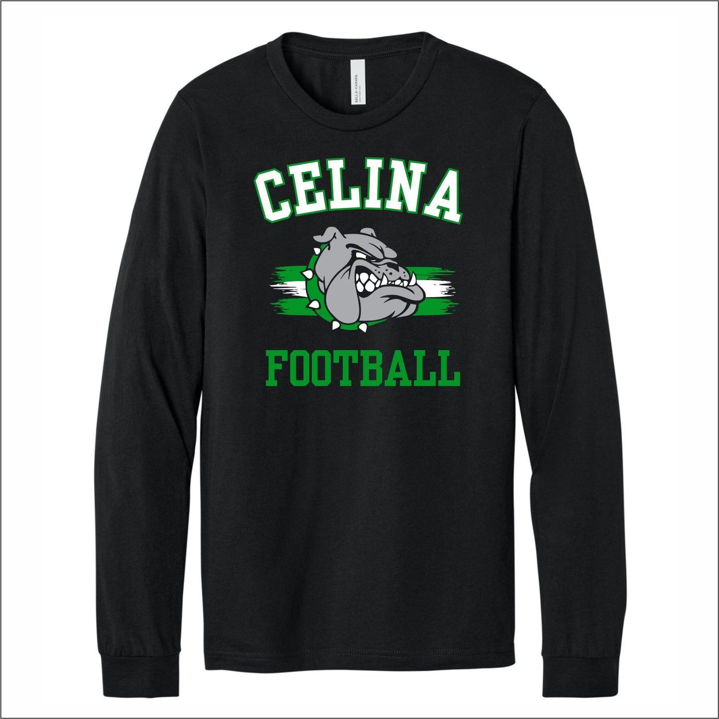 CYF Heathered Soft Jersey Long Sleeve T-shirt - Des. B