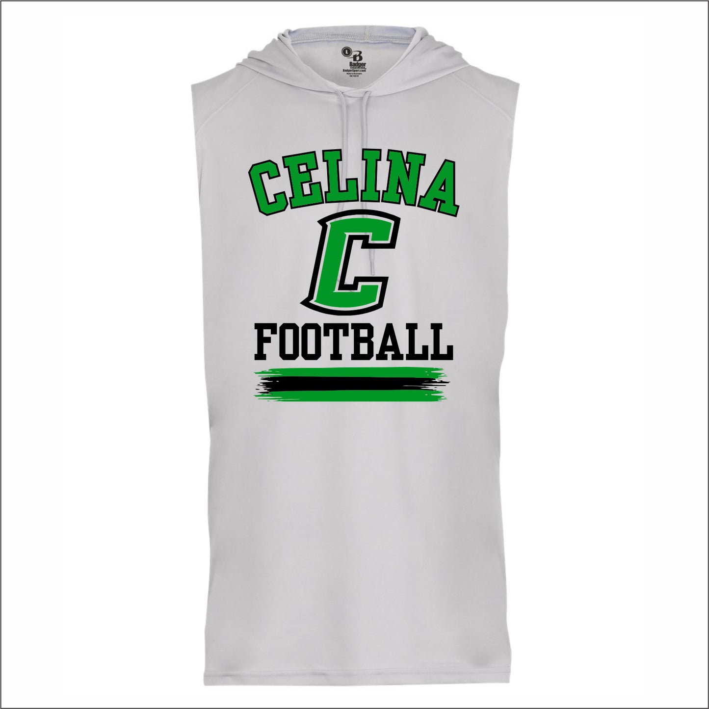 CYF B-CORE SLEEVELESS HOODIE - Des. A