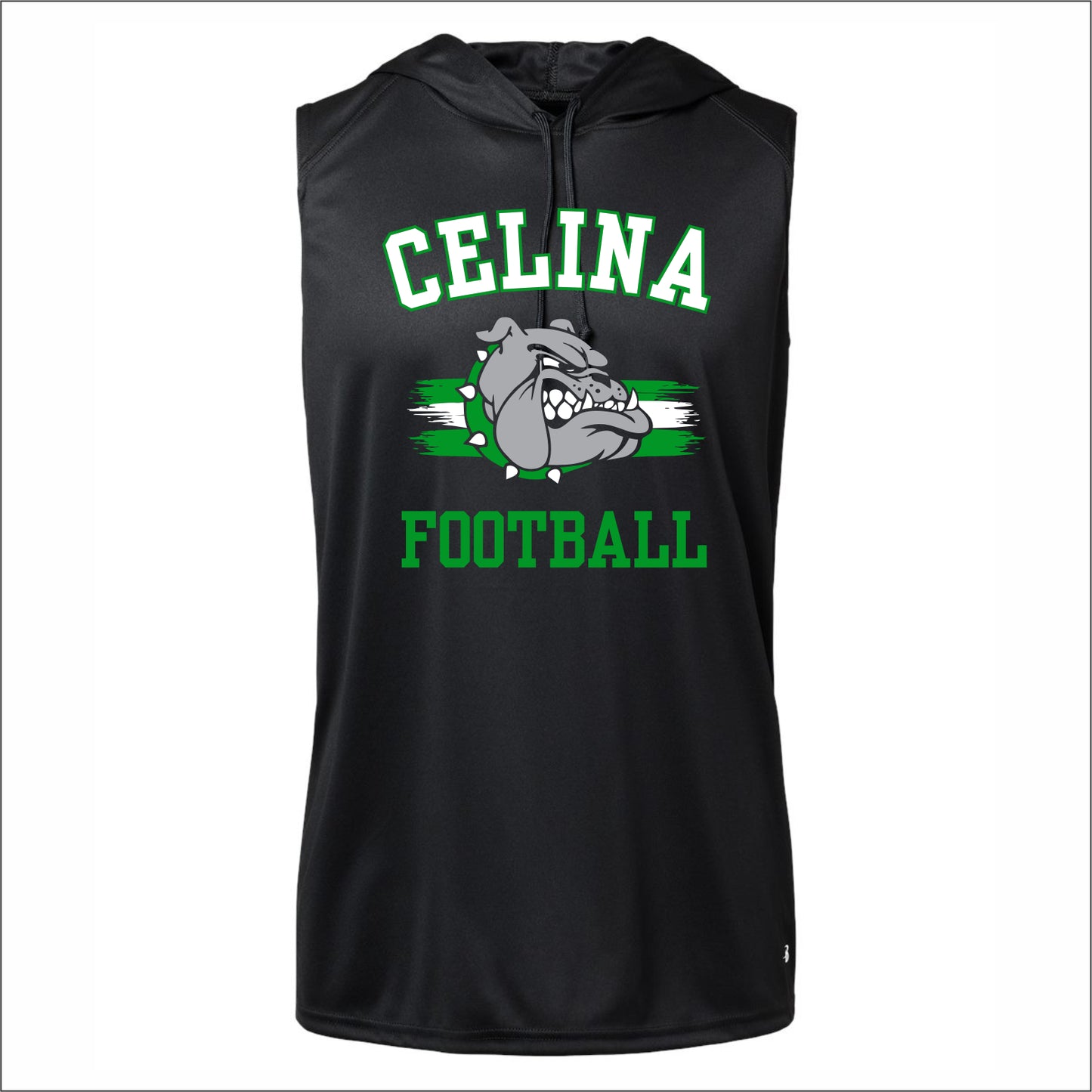 CYF B-CORE SLEEVELESS HOODIE - Des. B