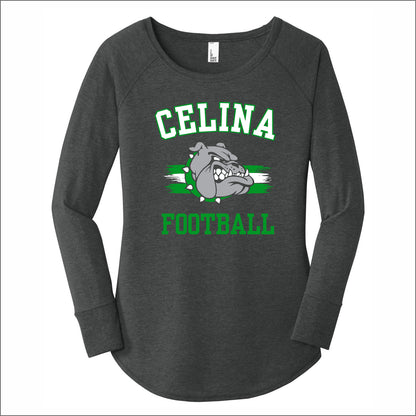 CYF Ladies Tri-Blend Long Sleeve Tunic Tee - Des. B