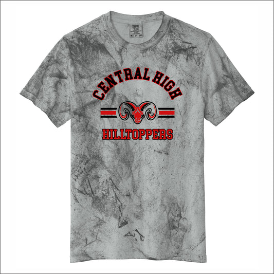 Central High School  Color Blast Short Sleeve T-shirt