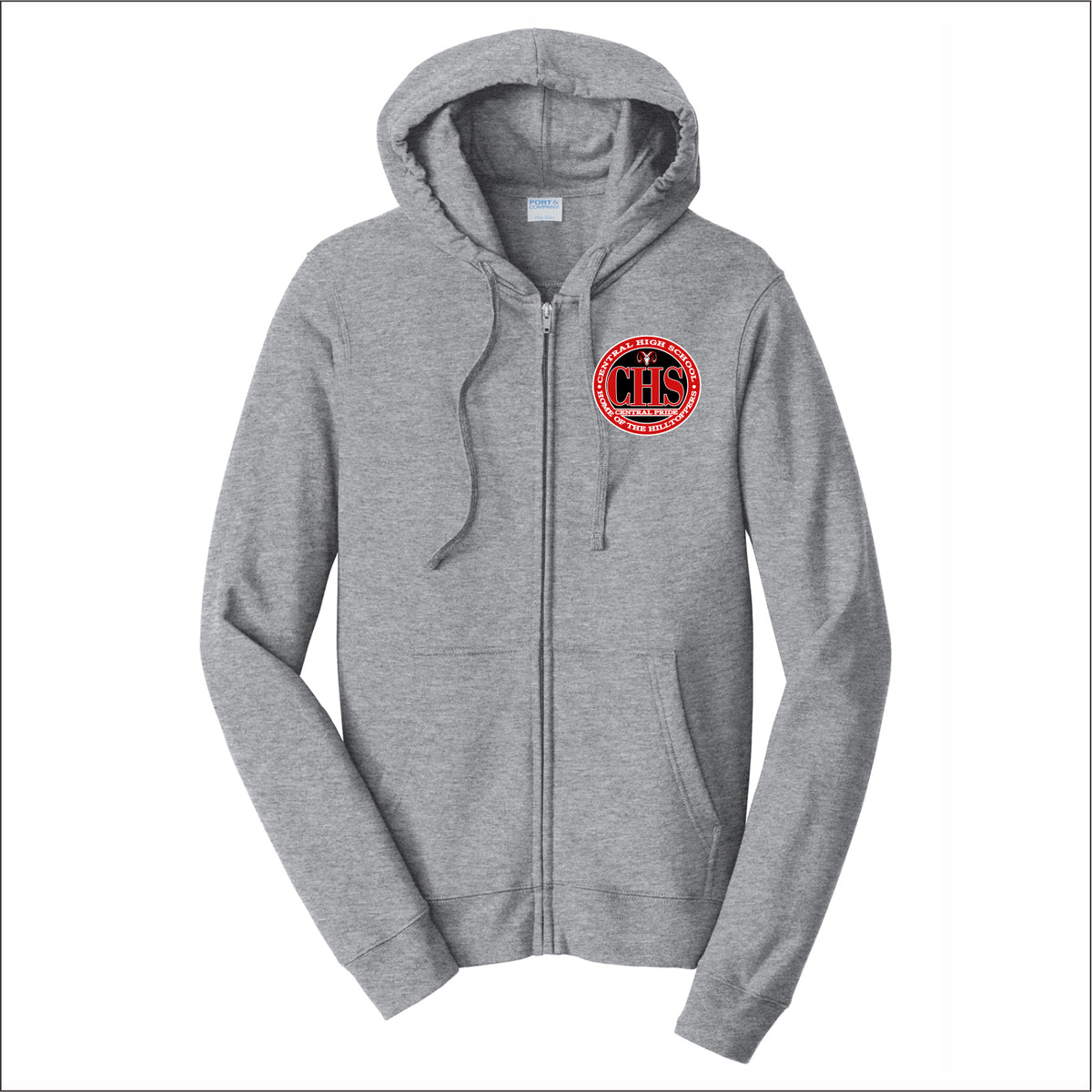Central High School Fan Favorite 80/20 Full-Zip Sweatshirt