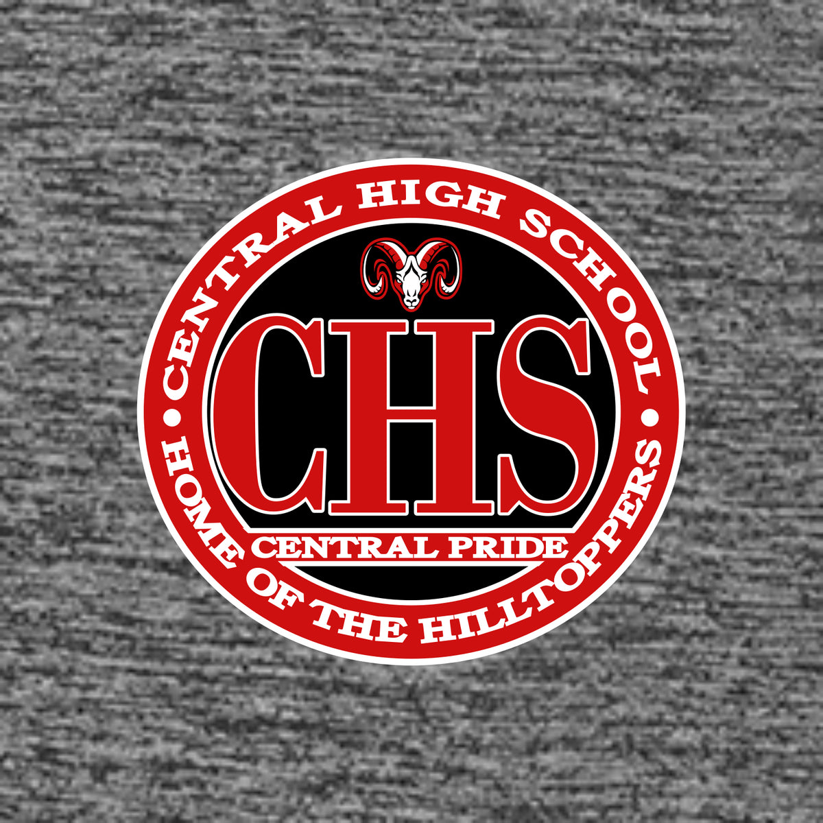 Central High School  Performance 4-Runner Long Sleeve 1/4 Zip