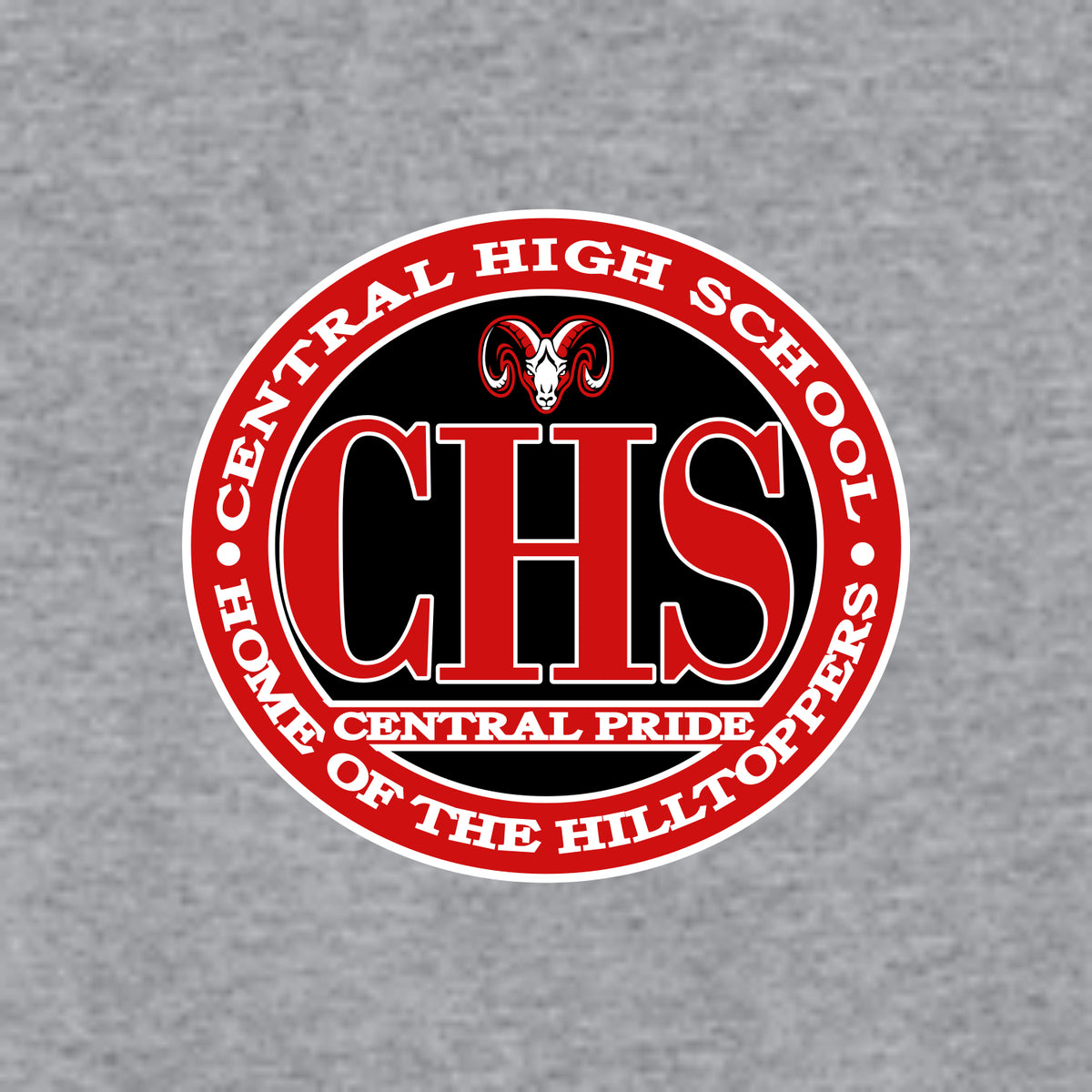 Central High School Fan Favorite 80/20 Full-Zip Sweatshirt