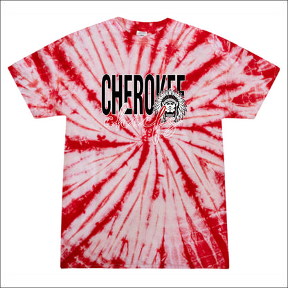 Cherokee HS Spider Tie-Dye T-shirt - Design B