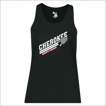 Cherokee HS Ladies Performance Racerback Tank Top - Tennis