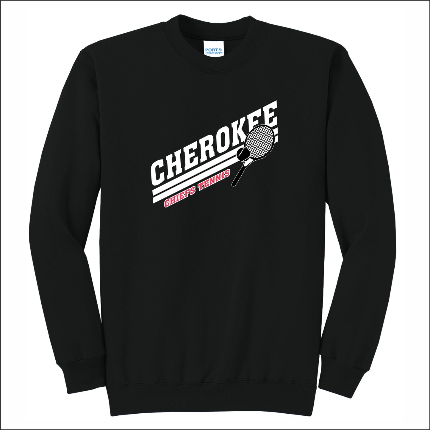 Cherokee HS Crewneck Sweatshirt - Tennis