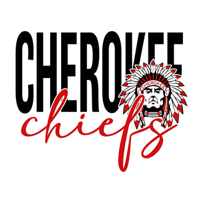 Cherokee HS Long Sleeve T-shirt - Design B