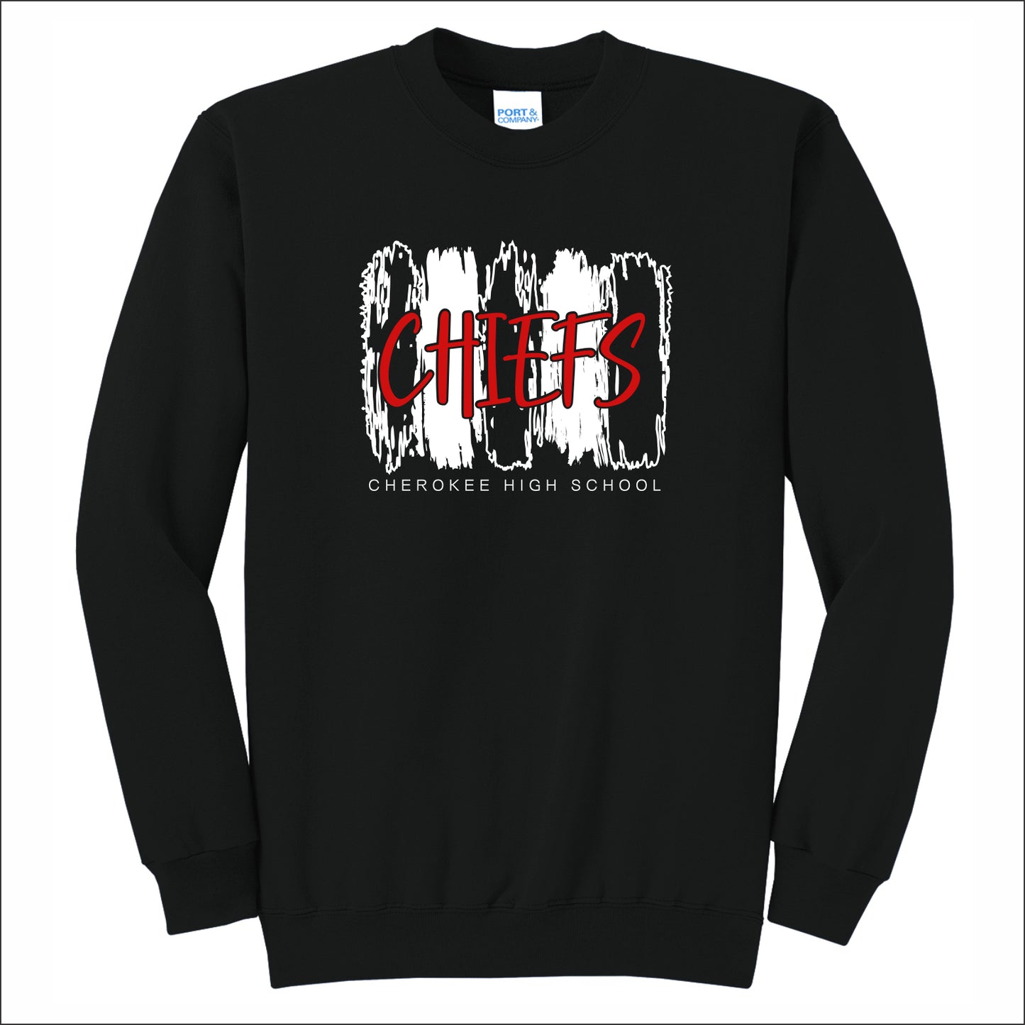 Cherokee HS Crewneck Sweatshirt - Design A
