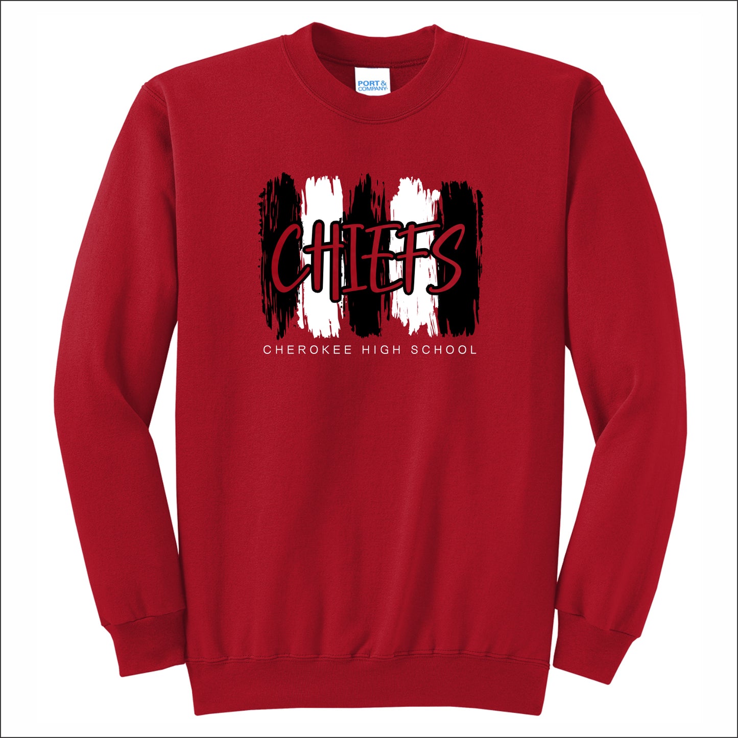 Cherokee HS Crewneck Sweatshirt - Design A