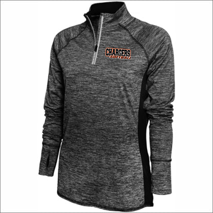 CJHS Softball Ladies Performance 4-Runner Long Sleeve 1/4 Zip