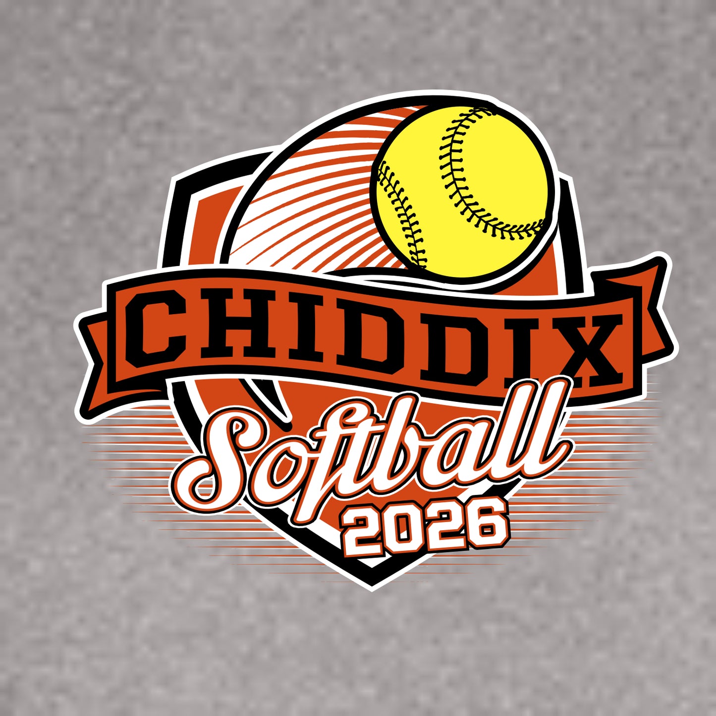 CJHS Softball Ladies Monterey V-Notch Tee