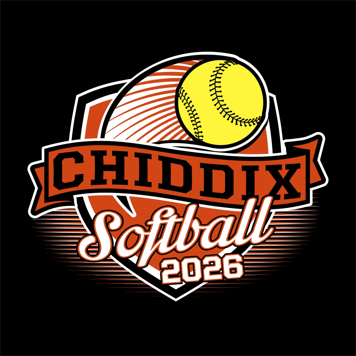 CJHS Softball Crewneck Sweatshirt