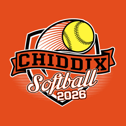 CJHS Softball Hooded Sweatshirt