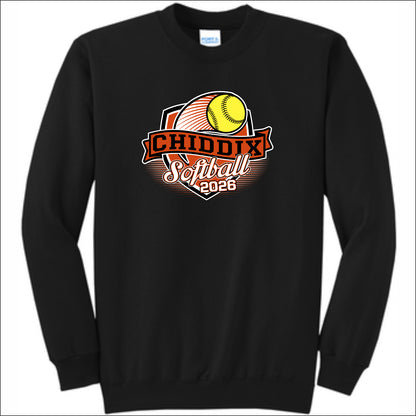 CJHS Softball Crewneck Sweatshirt