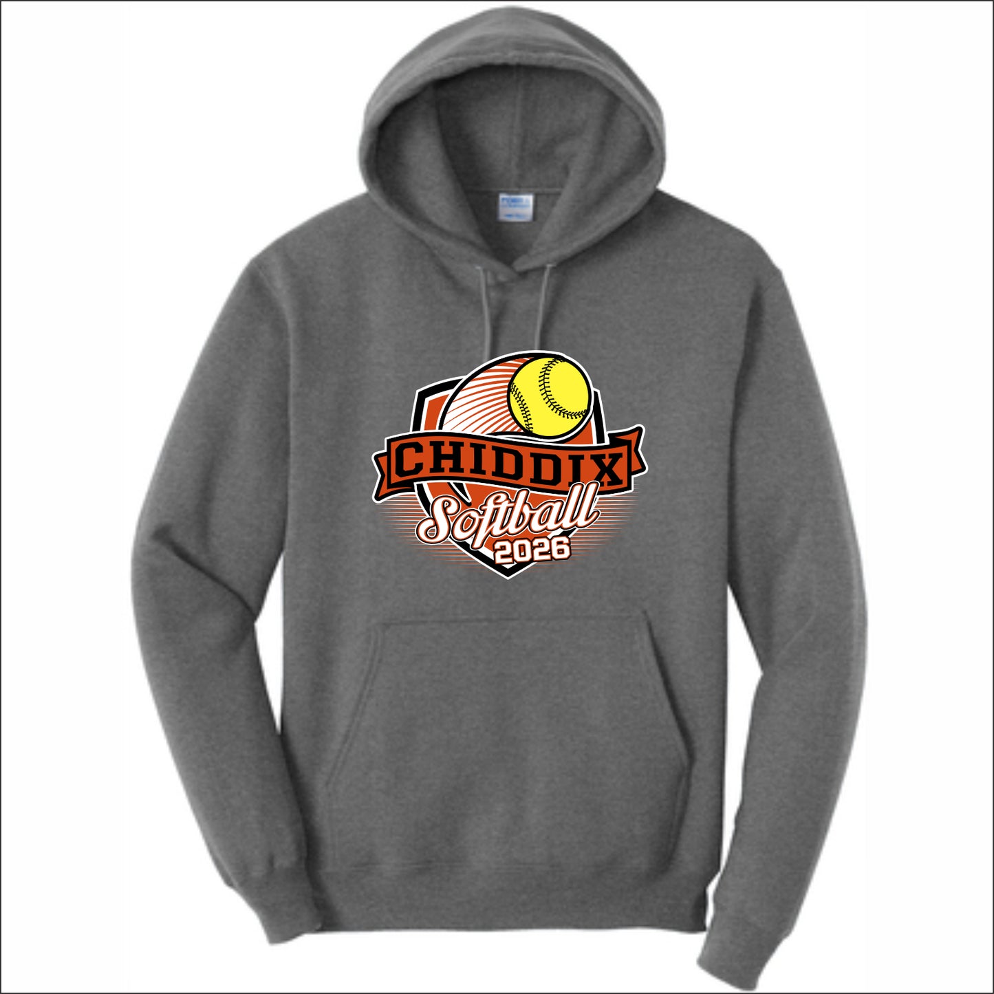 CJHS Softball Hooded Sweatshirt
