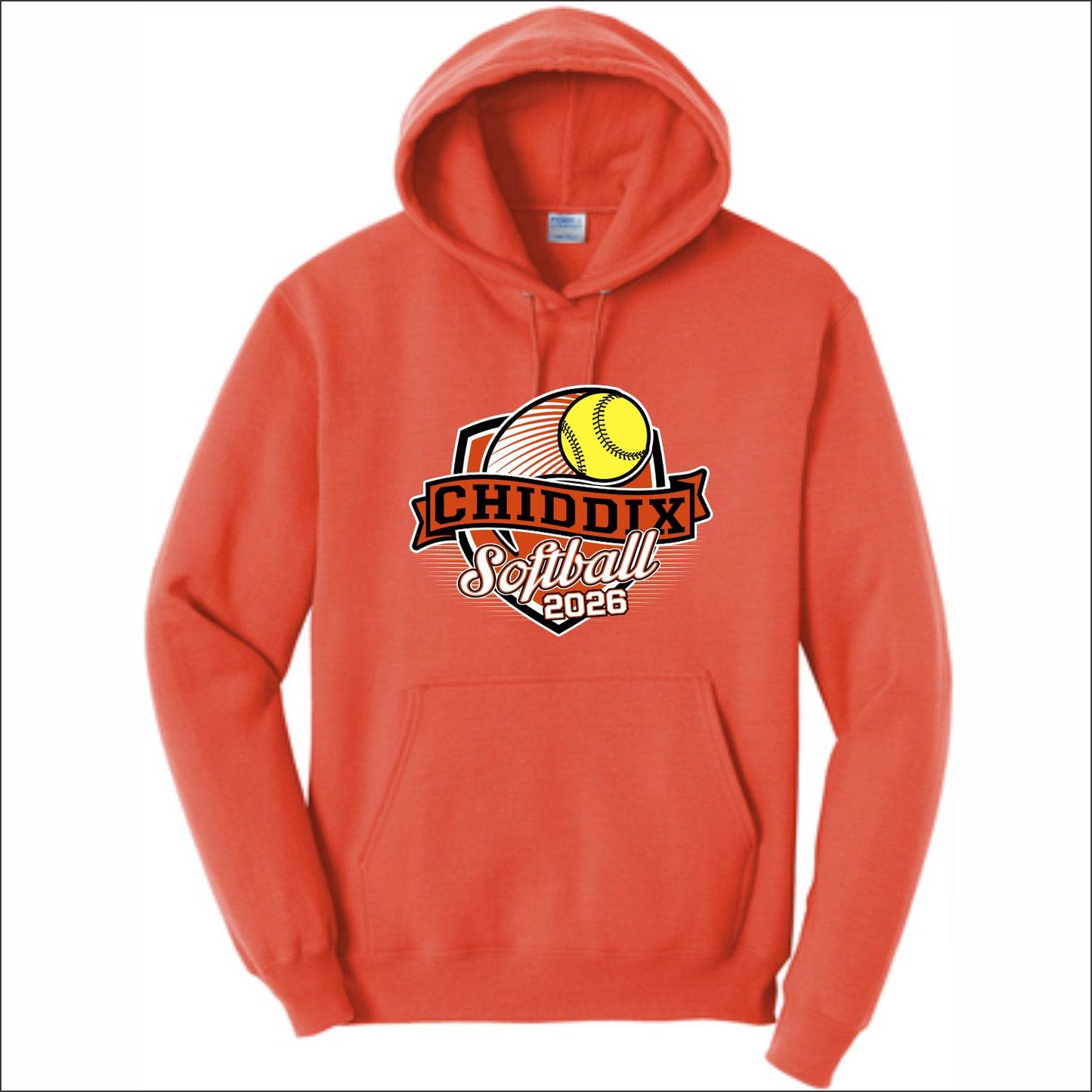 CJHS Softball Hooded Sweatshirt
